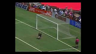 Baggio penalty miss  1994 World Cup Final [upl. by Merriam]