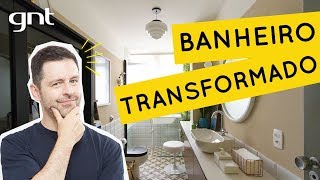 Dicas para transformar o banheiro de casa  Antes e Depois  Maurício Arruda [upl. by Neall]