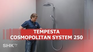 Grohe Installation TEMPESTA COSMOPOLITAN SYSTEM 250 Duschsystem  SHKTV Montage [upl. by Amorita]