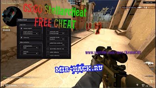 Бесплатный чит StellarcHeat для CSGO  Rage AntiAim Visuals [upl. by Alleahcim]