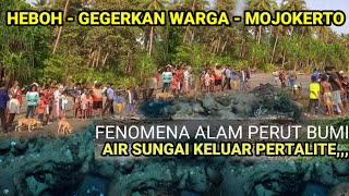 Fenomena Alam Perut Bumi keluar Air Pertalite Di Sendang Kuno Gegerkan Warga Dlanggu Mojokerto [upl. by Hodges148]