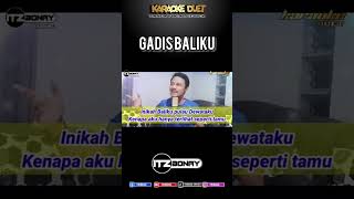 Gadis Baliku Karaoke Duet Dangdut dangdut coversong smule karaoke [upl. by Reames959]