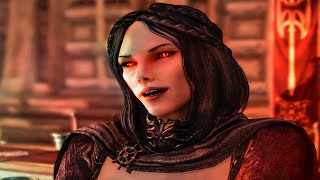 Serana Reacts To All Dovahkiin Races  Serana Dialogue AddOn [upl. by Bradly]