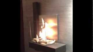 Geo Flame Bio Fire by Gel Fireplaces Ltd [upl. by Ynohtnacram]