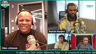 Former Miami Hurricane Raphael Akpejiori and Former World Champion Glen Johnson Talk Upcoming Fight [upl. by Amalle]