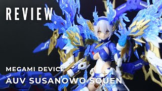 เปิดกล่อง  รีวิว  Review Megami Device 161 AUV Susanowo Souen  Kotobukiya [upl. by Nawuq436]