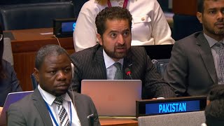 Ansar Shah first secretary reiterated Pakistans steadfast support for the Palestinian un Nov 14 [upl. by Acenahs82]