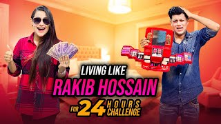 রিতু রাকিবের সব টাকা শেষ করে দিলো  Living Like Rakib Hossain For 24 Hrs Challenge  Rakib Hossain [upl. by Aserret]