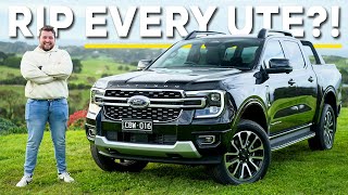 2023 Ford Ranger Platinum Review LUXURY RANGER RIP ALL Other Utes [upl. by Margi636]