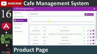 Restaurant Management System with Spring Boot amp Angular  An Overview  Full Stack Project  Part 1 [upl. by Madai]