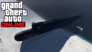 Chop Shop DLC  New Tony McTony Submarine Heist  GTA Online Gameplay [upl. by Elleinod]