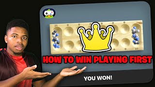 Imessage Mancala Capture Mode Best Opening Move  How to Win Mancala on Imessage [upl. by Buddy]