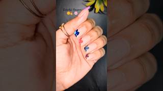 Easy floral nail art 💅🌸shorts nailsart naildesigns nailtutorial [upl. by Morvin]