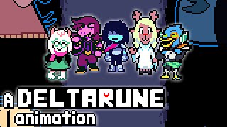 Castle Towns New Residents  Deltarune Cutscene [upl. by Vevay]