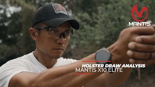 JJ Racaza Explains MantisX Holster Draw Analysis [upl. by Mavilia]