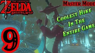 Zelda BotW MASTER MODE 9  Amazing Hike To Zoras Domain [upl. by Kcinemod]