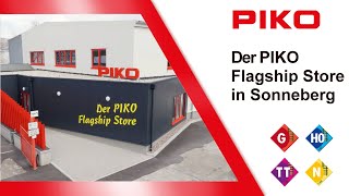 PIKO V123 Eröffnung des neuen PIKO Flagship Stores VorzeigeModellbahngeschäft in Sonneberg [upl. by Ishii540]