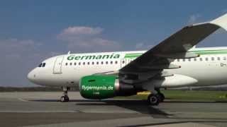 Airbus A319 Germania Cessna172 DEKIT [upl. by Kusin]