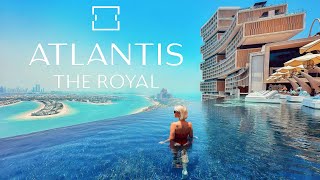 Atlantis The Royal Dubai  Worlds Most ULTRALUXURY Resort Hotel full tour in 4K [upl. by Ayidah]