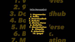 Top 10 websites to download free movies 😱top10 website download movie [upl. by Araz664]