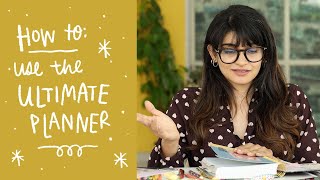 How to use The Ultimate Planner 🌟 [upl. by Yanahs]