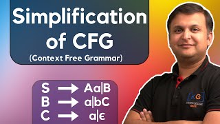 Simplification of CFG  Context Free Grammar  Compiler Design [upl. by Lauber]