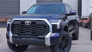 Stock vs lifted 2022 Tundra [upl. by Lorilyn]