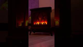 Realistic Stove Fireplace ￼Heater Electric ￼🔥 [upl. by Nevur]