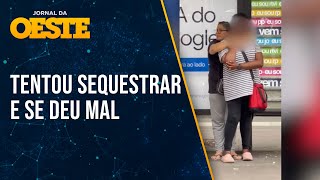 Polícia de São Paulo impede sequestro relâmpago com arma de choque [upl. by Efal]