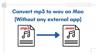 How to convert mp3 to wav on mac [upl. by Ades]