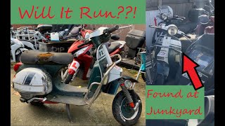 Junkyard Vespa PX125 Restoration Project [upl. by Moguel446]