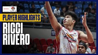 Ricci Rivero SCORES CAREERHIGH 17 PTS vs Converge ✨  PBA Season 48 Philippine Cup [upl. by Norabal]