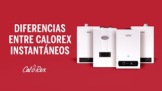 Diferencias en línea de calentadores Calorex Instantáneos [upl. by Aleakam]