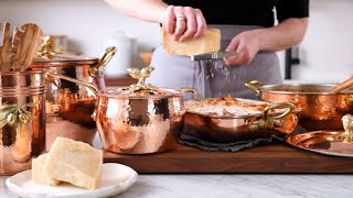 Making Lasagna Like an Italian with Ruffoni Historia Copper Cookware  Williams Sonoma [upl. by Llerref]