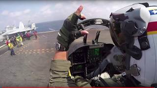 Whatre They Doing FA18 Pilot Breaks Down Carrier Landings [upl. by Adelaja]