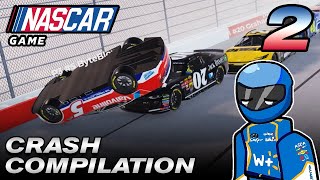 NASCAR Game Crash Compilation 2 [upl. by Salomie577]