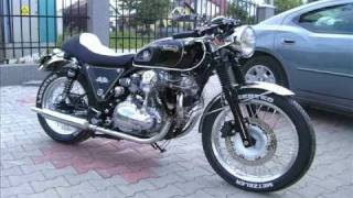 The Norton metamorphosis  W650 cafe racer in rockabilly armour [upl. by Asena]