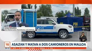 Camioneros ponen ultimátum tras doble homicidio [upl. by Fidellas138]