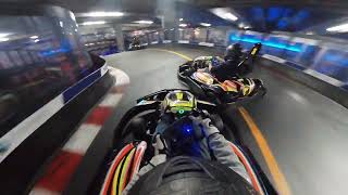 387 Second lap at Monza Karting at Foxwoods Will [upl. by Aticnemrac507]