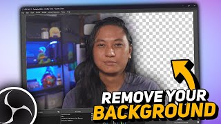 OBS Background Removal WITHOUT A Greenscreen 2024 [upl. by Nitsuga]