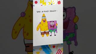 Meilleur duo 👑 dessin shortsart bobleponge spongebob [upl. by Barnet]