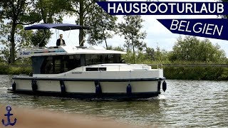 Mit dem Hausboot von Leboat durch Belgien Flandern  führerscheinfrei [upl. by Rumit]