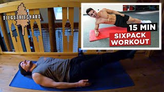 I Follow Along Fraser Wilsons 15 Minute 6 Pack Abs  Workout Wednesday 04 [upl. by Esilram]