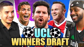 CHAMPIONS LEAGUE WINNERS DRAFT CHALLENGE Ft Ronaldo Messi Zidane [upl. by Soinski66]