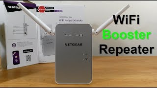 Netgear AC1200 WiFi range exTender Setup  Wifi Repeater Setupreview  wifi exTender gaming fps [upl. by Jansson]