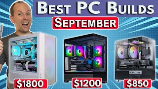 🔥 PC Gaming is Cheap 🔥850  1200  1800 PC Build  Best PC Build 2024 September [upl. by Yarled]