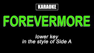 HQ Karaoke  Forevermore Lower Key [upl. by Emawk]