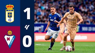 RESUMEN  Real Oviedo VS SD Eibar  2425 [upl. by Rtoip]