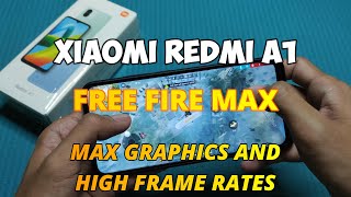 Free Fire Max in Xiaomi Redmi A1 Hand Cam [upl. by Rednave]