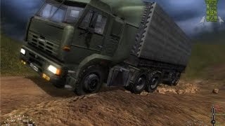 SpinTires KAMAZ Super physics Это чтото [upl. by Sirahs]